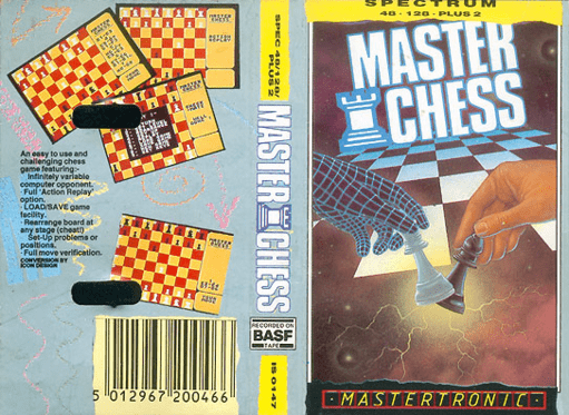 Master Chess box art for ZX Spectrum
